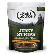 NutriSource Woodlands Select Grain-Free Jerky Dog Treats